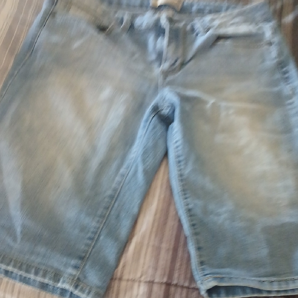 Route 66 Light Blue Denim Jean Shorts